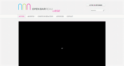 Desktop Screenshot of open.barreaudeliege.be