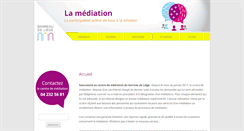 Desktop Screenshot of mediation.barreaudeliege.be